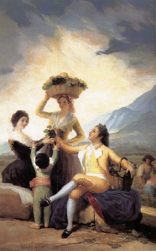 Francisco Goya Autumn France oil painting art